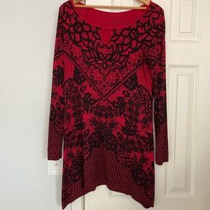 Soma Paisley Loungewear Long-Sleeved